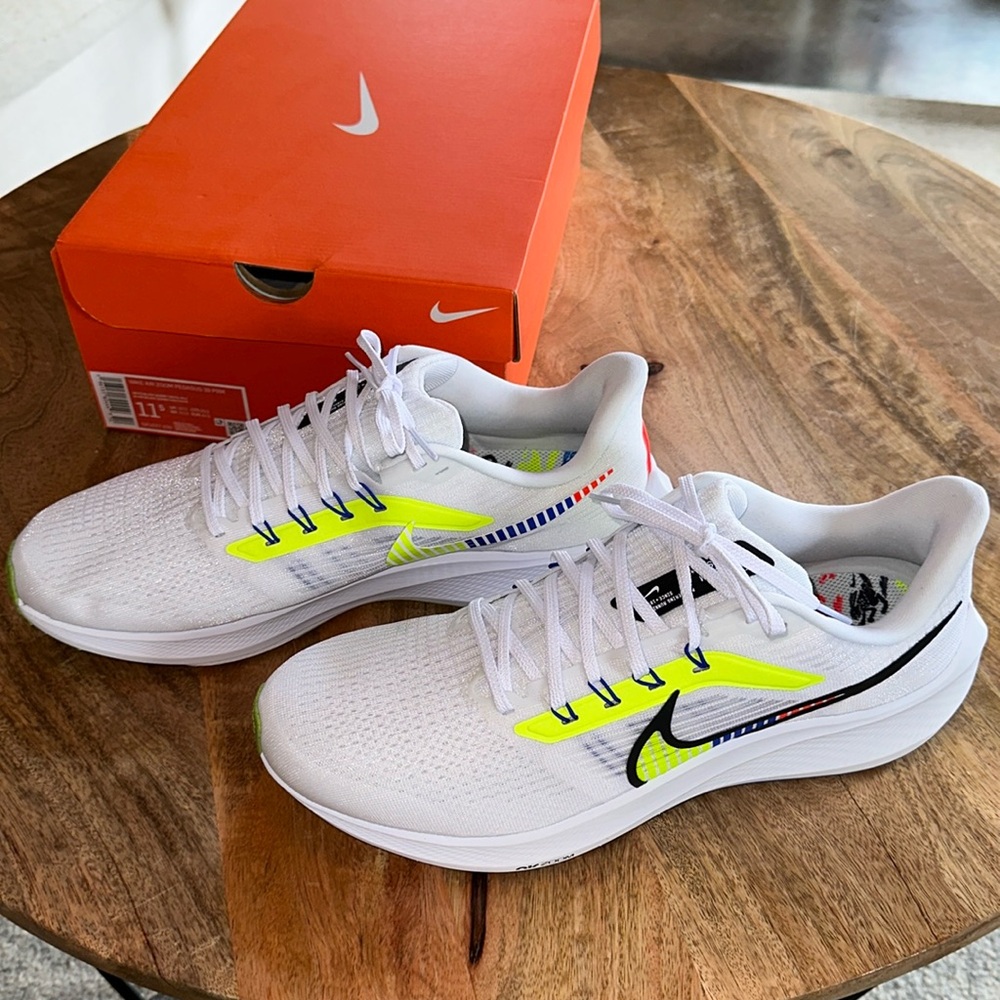 Nike Air Zoom Pegasus 39 PRM Running Shoes White (DX1627-100) Size‎ 11.5